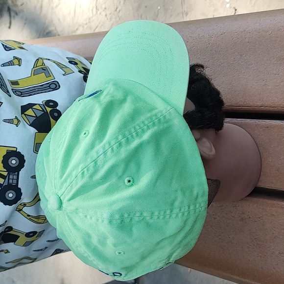 Polo Ralph Lauren Baseball Cap Light Green Embroidered Logo - Picture 7 of 13